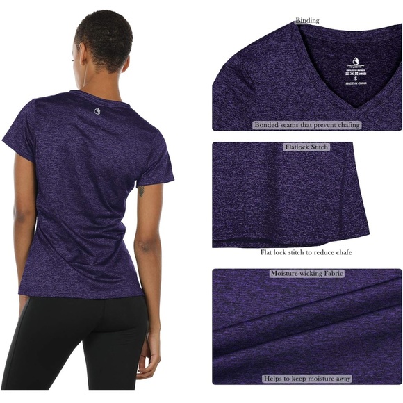 3-Pack Icy Zone Yoga/Workout Shirts - XXL - Picture 2 of 3